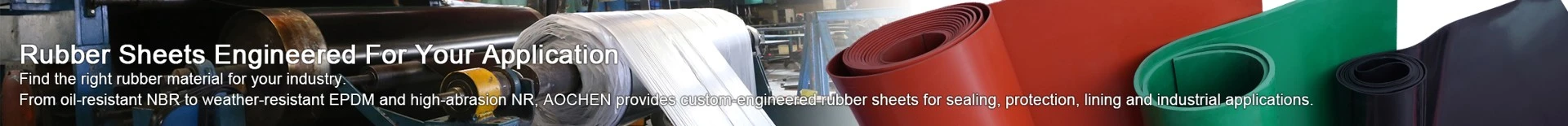 From Raw Materials to Finished Rubber Sheets