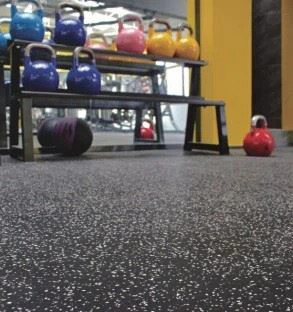 Laminated Interlocking Sports Floor Tiles