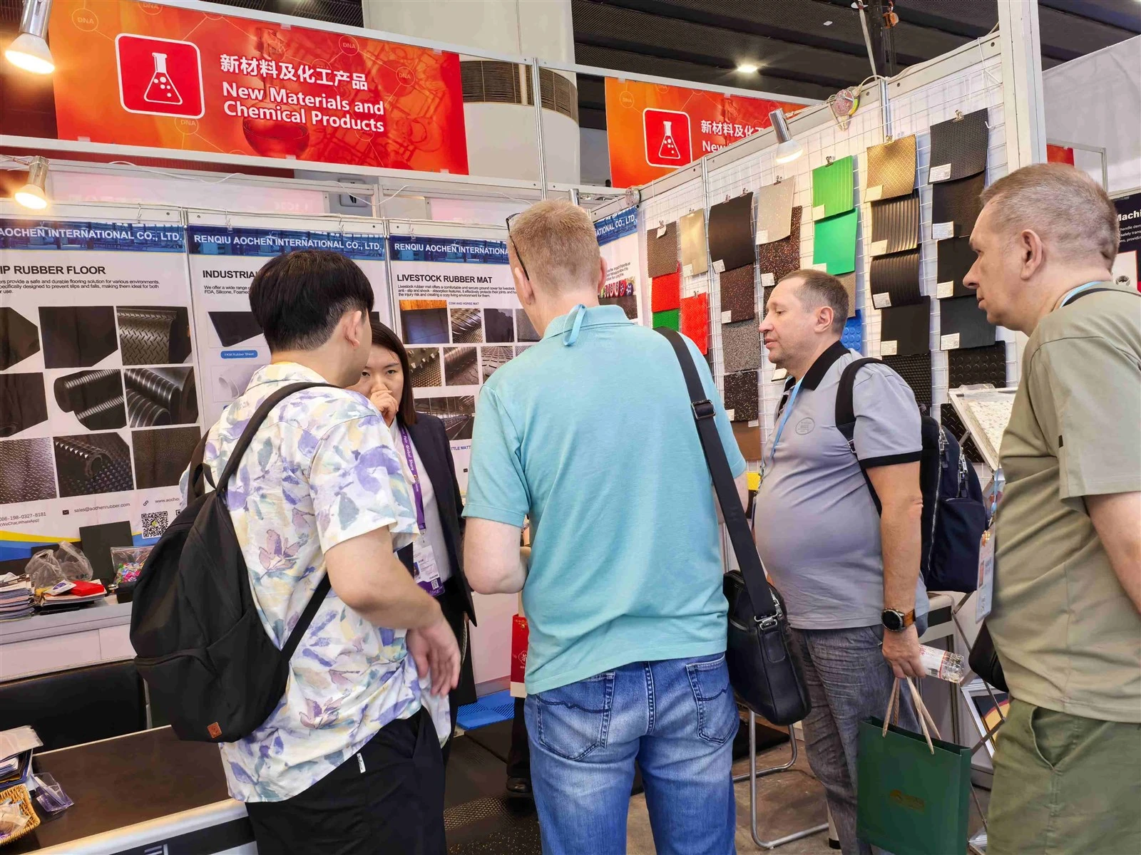 AOCHEN Rubber Factory + Export + Exhibition + Global Customers