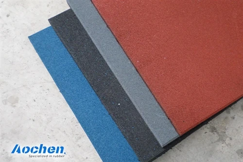 Rubber Paving Tiles For Large Areas: Stables, Parks And Playgrounds