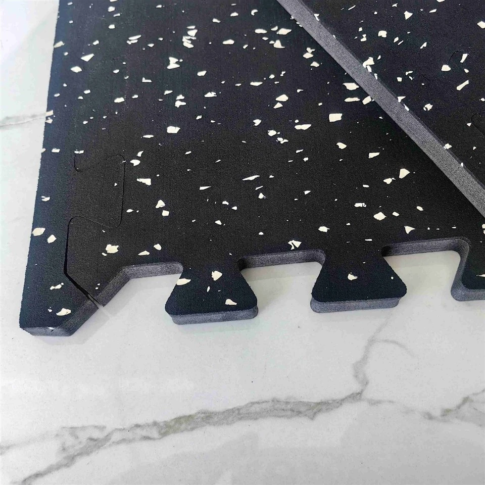 Rubber Surface EVA Interlocking Gym Floor Tiles suppliers