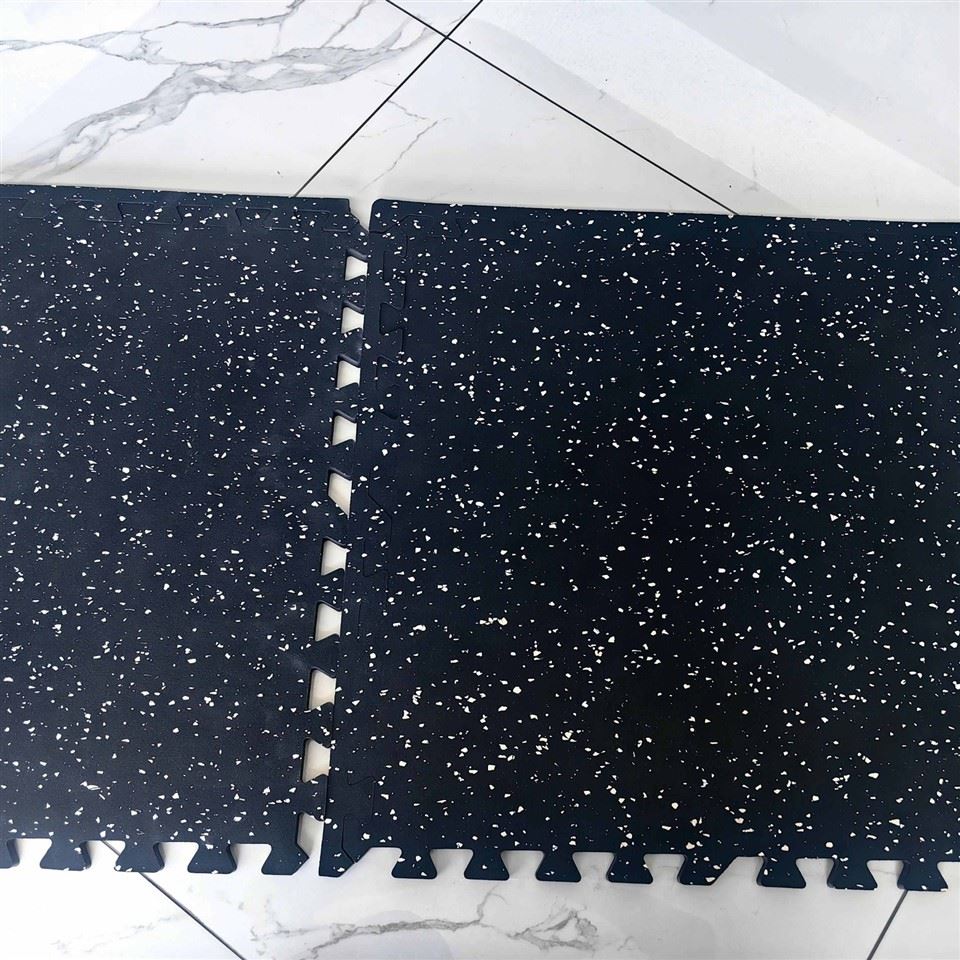 Rubber Surface EVA Interlocking Gym Floor Tiles factory