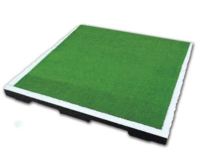 Artificial Grass Rubber Tiles