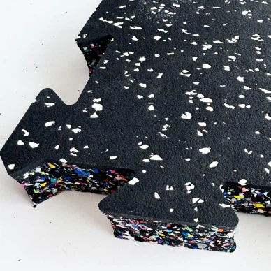 Laminated Interlocking Sports Floor Tiles