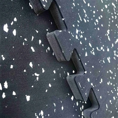 Rubber Surface EVA Interlocking Gym Floor Tiles